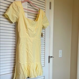 Altar'd State Sunny Yellow Dress